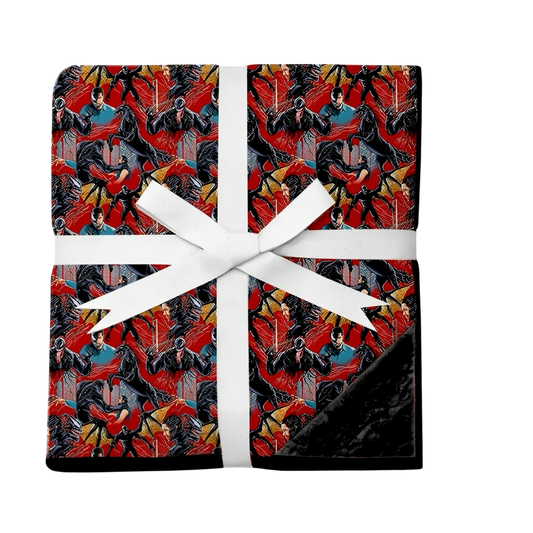 Carnage City 60x80 minky Fur backed bamboo blanket